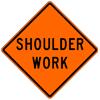 Shoulder Work Ahead