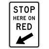 Stop Here On Red